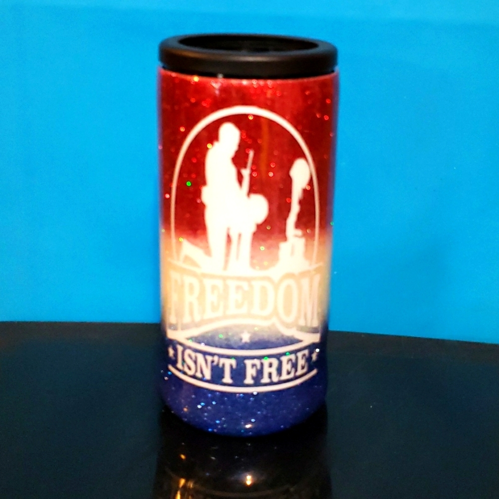Slim can koozie
